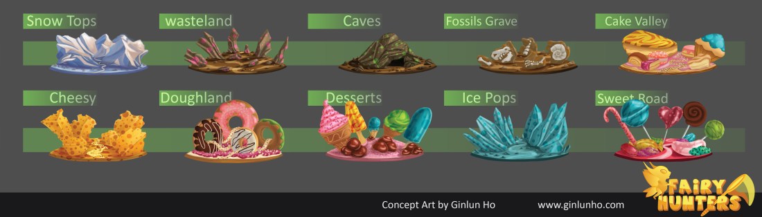 fairy hunter asset icons 1