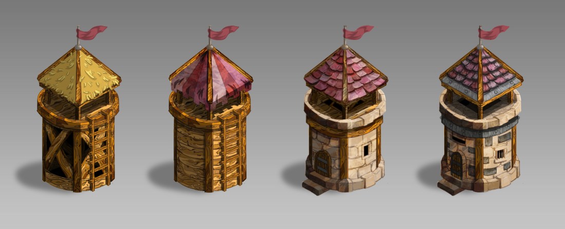 guard towers upgrades